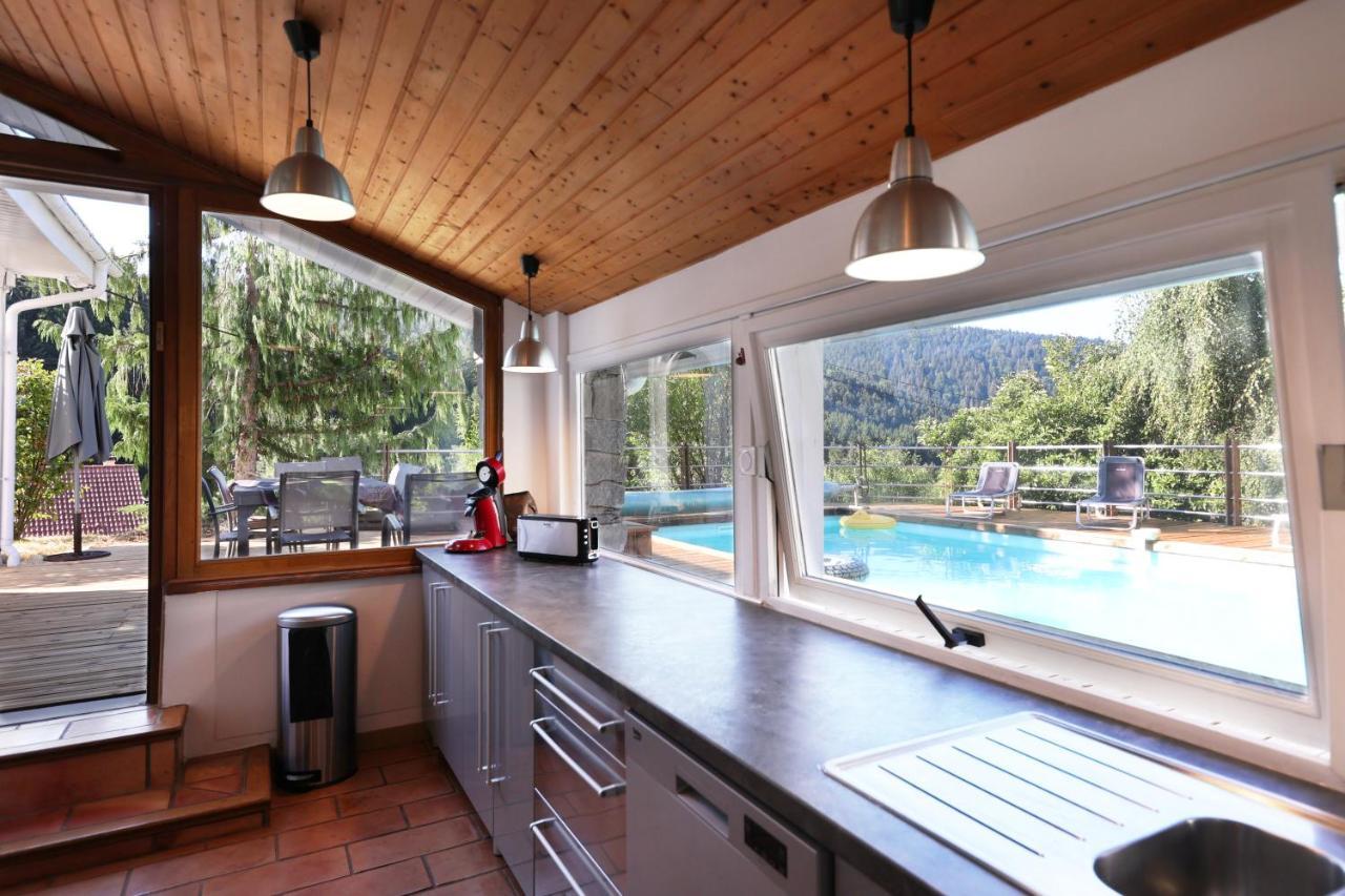 Le Chalet Blanc - Jacuzzi / Piscine / Sauna Gérardmer Eksteriør bilde